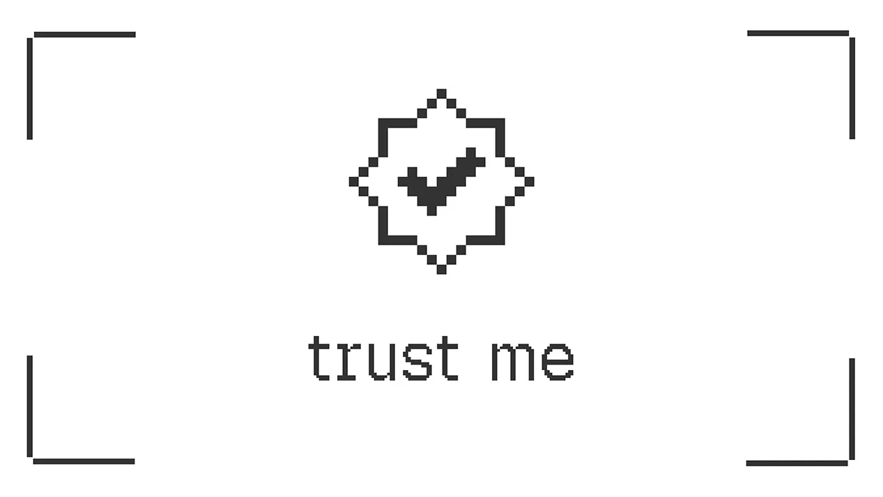 Trust is the new oil - trust me